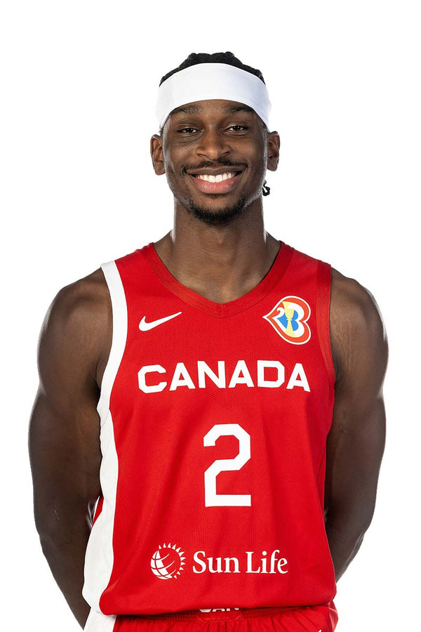Gilgeous-Alexander Canada Basketball national team swingman jersey 2023/24
