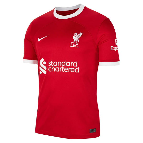Wataru Endo Liverpool FC 2023/24 Nike Men's Home Stadium Premier League Soccer Jersey