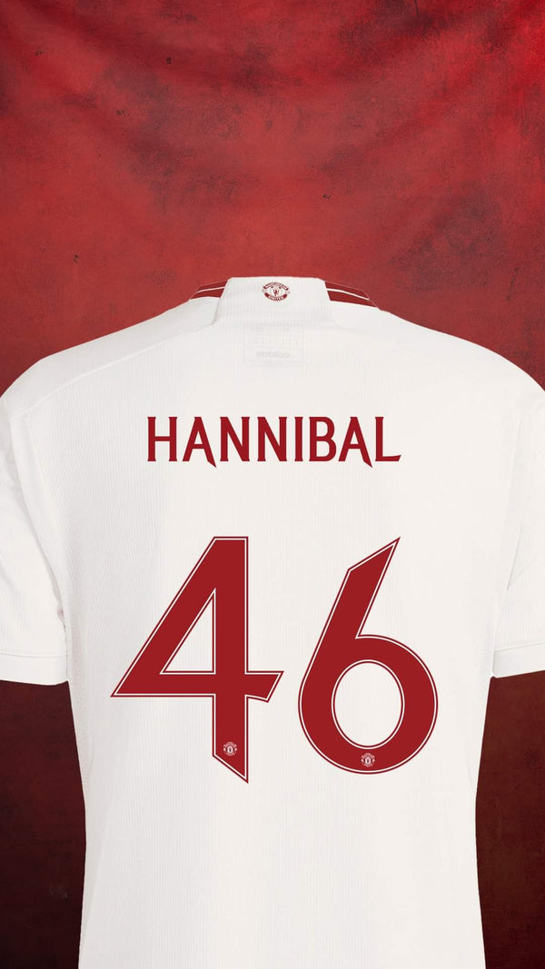 Hannibal #46 Manchester United away jersey 23/24