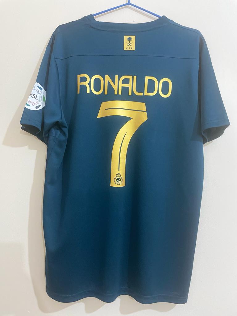 Cristiano Ronaldo Al Nassr Fc away jersey 2023/24 - Model BV6708-410