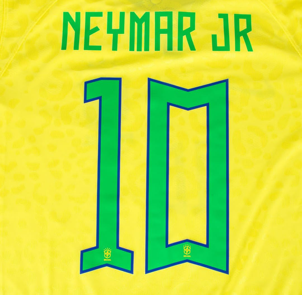 Neymar Jr #10 Brazil home Shirt 23/24