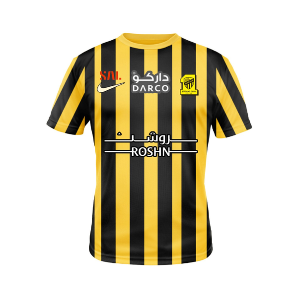 Benzema T+shirt Al Ittihad Saudi Arabia pro league - Player version