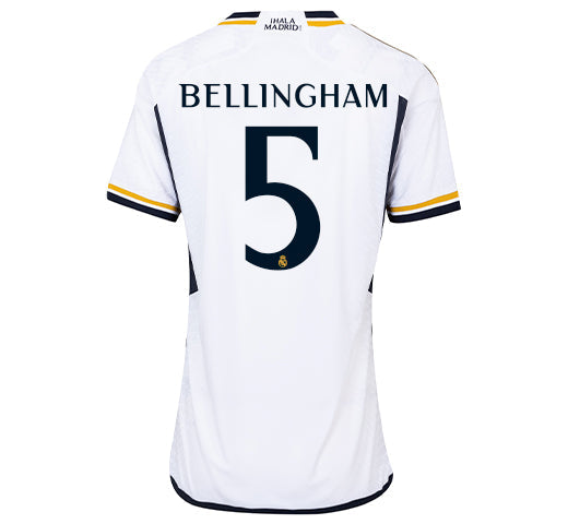 BELLINGHAM #5 Real Madrid Football Shirt Home 2023/24 - Player Version