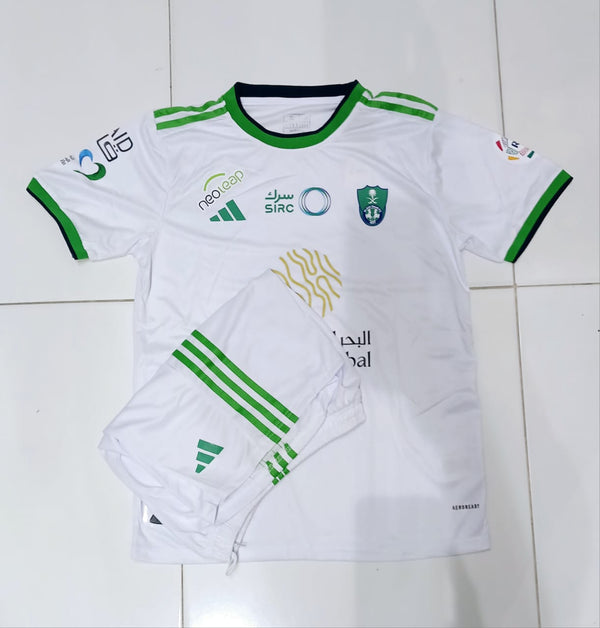 Ahli Saudi pro league away kit for youth 23/24