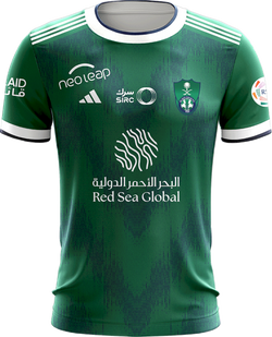 AL-Ahli away jersey saudi pro league green,100% Original