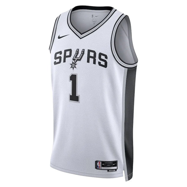 San Antonio Spurs Victor Wembanyama Nike 2023 Draft Association Swingman Jersey