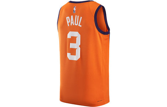 Men's Jordan NBA Retro Basketball Jersey/Vest SW Fan Edition 20 Season Knicks Phoenix Suns Paul No. 3
