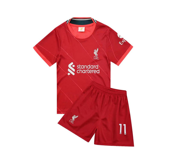 Mo Salah #11 Liverpool full kit for youth