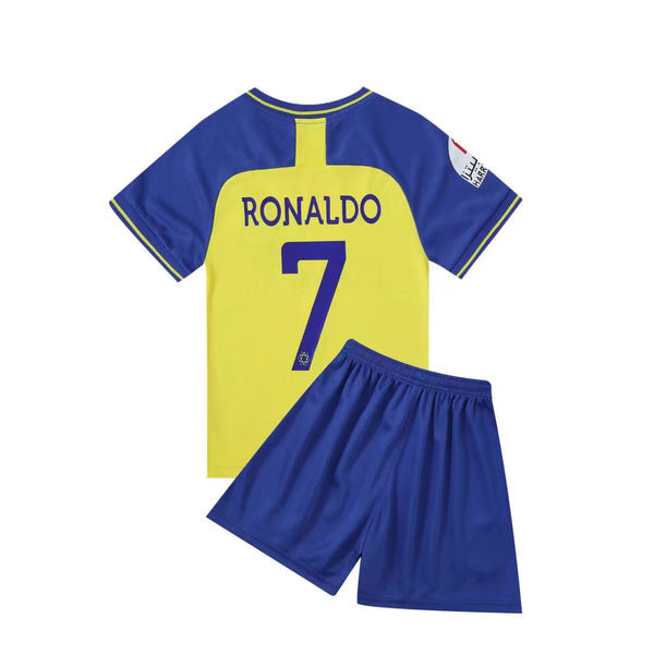 Cristiano Ronaldo Al Nassr FC - full kit for kids