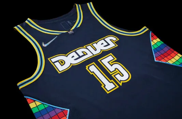Nike Denver Nuggets City Edition swingman jersey jokic #15: mile-high moments NBA