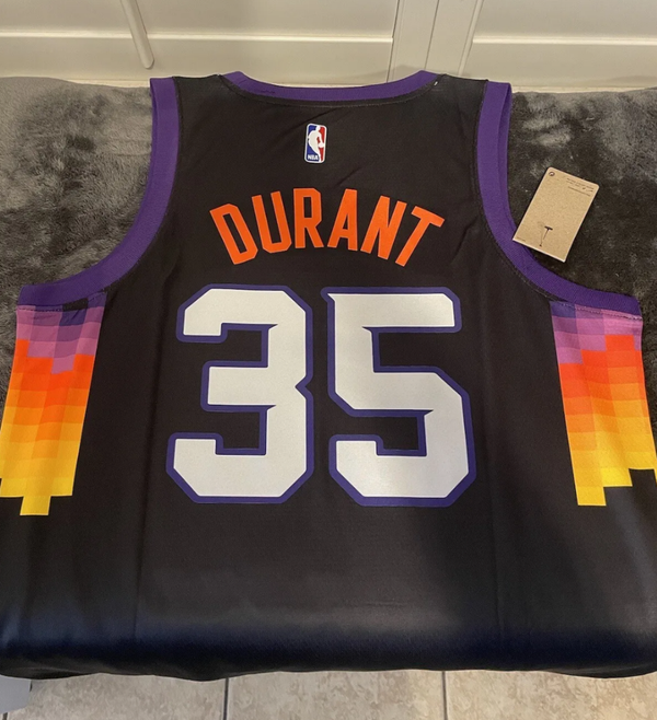 Phoenix Suns 35 Kevin Durant The Valley Jersey 22/23