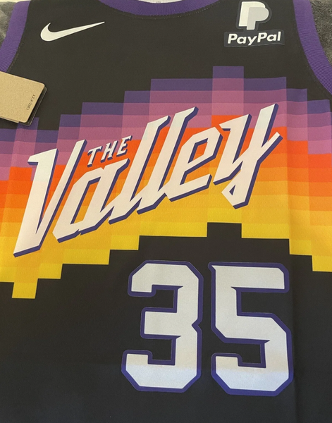 Phoenix Suns 35 Kevin Durant The Valley Jersey 22/23 – Brands & Trends