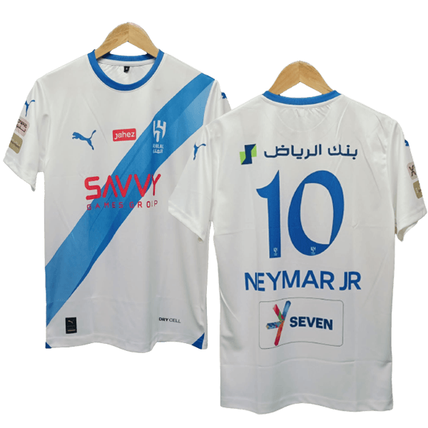 Neymar #10 AL hilal away shirt Saudi Pro league